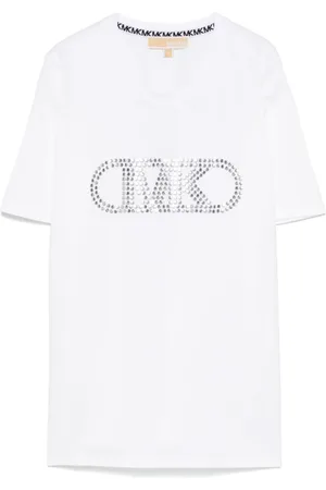 Michael Kors T-shirt med Empire-nitter