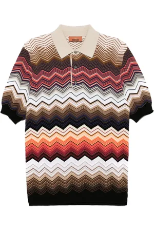 Missoni Zigzag-vævet polo