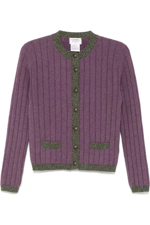 CHANEL Cardigan i kashmir fra 1997