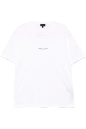 Giorgio Armani T-shirt med logotryk