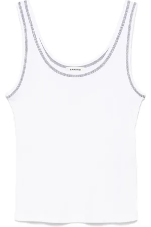 Sandro Ribbet tanktop
