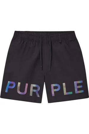 Purple Brand Holografiske Wordmark shorts