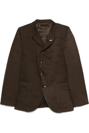 Comme des Garçons Blazer i mønstret jacquard