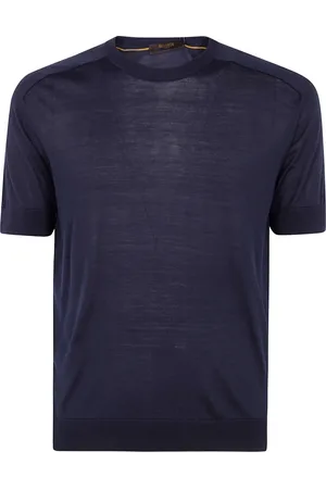 MOORER T-shirt i silke