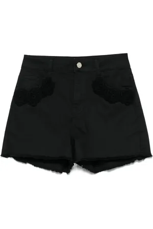 Liu Jo Shorts med hæklede blomster