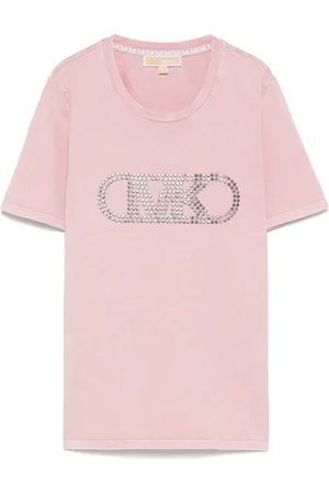 Michael Kors T-shirt med Empire-nitter