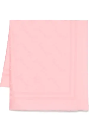 Twin-Set Tørklæde i jacquard med logo