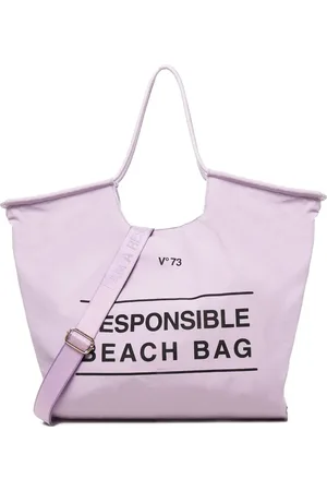 V°73 Strandtaske med logotryk