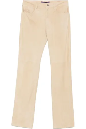 Ralph Lauren Bukser i ruskind med lige ben