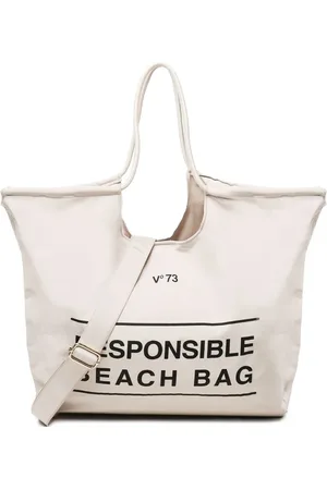 V°73 Strandtaske med logotryk