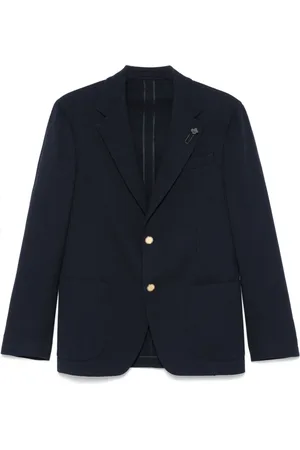 LARDINI Blazer med broche-detalje
