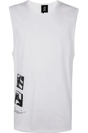 THOM KROM T-shirt med grafisk tryk