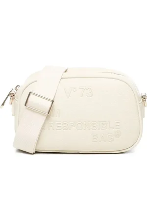 V°73 Skuldertaske med graveret logo