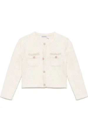 Self-Portrait Cardigan med pailletter