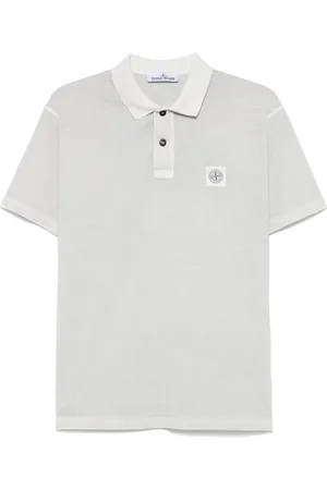 Stone Island Polo med kompasmærke