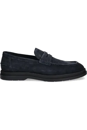HUGO BOSS Loafers i ruskind