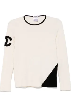 CHANEL 2005 trøje med logomærke