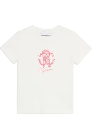 Roberto Cavalli T-shirt med logotryk