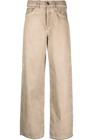 UMA WANG Højtaljede jeans med lige ben