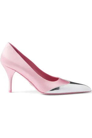 Prada 85 mm satin-pumps