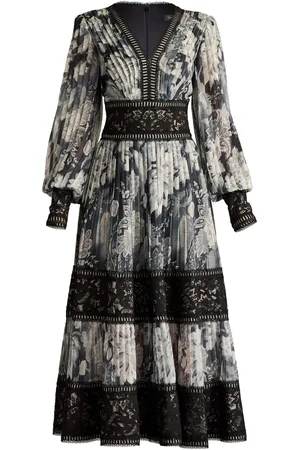 Tadashi Shoji Kjole med blomstertryk