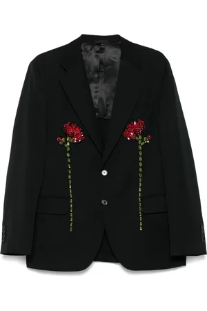 Simone Rocha Blazer med dobbelt nellikeudsmykning