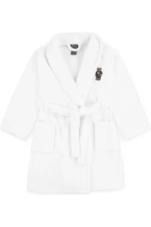 Ralph Lauren Kåbe i frotté med Polo Bear-mærke