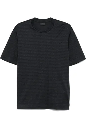 Emporio Armani T-shirt med monogramtryk
