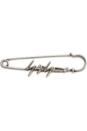 YOHJI YAMAMOTO Broche med logoplade
