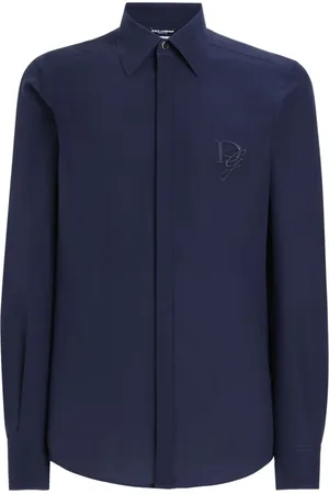 Dolce & Gabbana Sweatshirt i bomuld med broderet logo