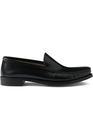 Prada Loafers i børstet læder