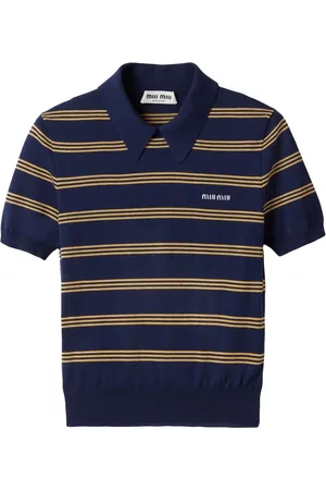 Miu Miu Stribet polotrøje