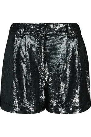 IRO Shorts med pailletudsmykning