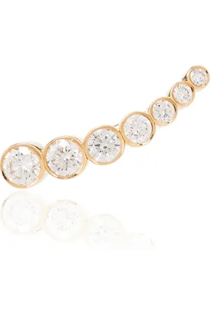 SOPHIE BILLE BRAHE Petite Croissant De Lune diamantørering i 18 karat guld