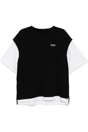 Musium Div. T-shirt med logobroderi