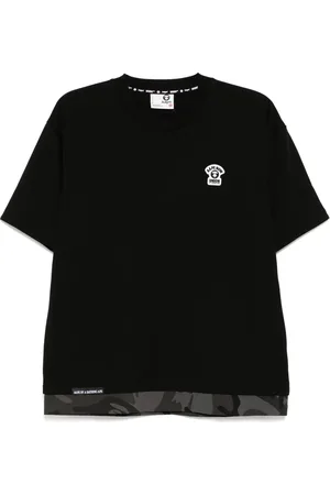 A Bathing Ape T-shirt med moonface-logo