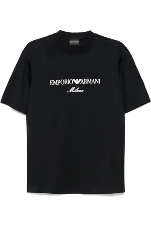 Emporio Armani T-shirt med logobroderi