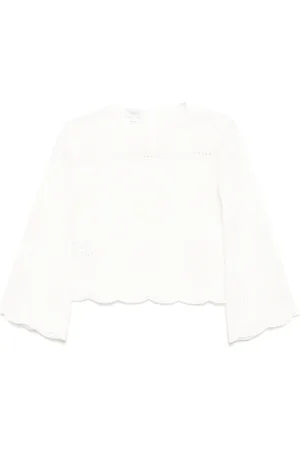 Giambattista Valli Top med rund hals
