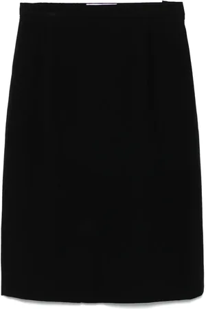 Givenchy X Alexander McQueen højtaljet nederdel fra 1990