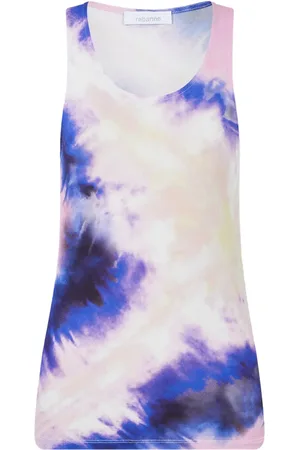Paco rabanne Tanktop med batiktryk