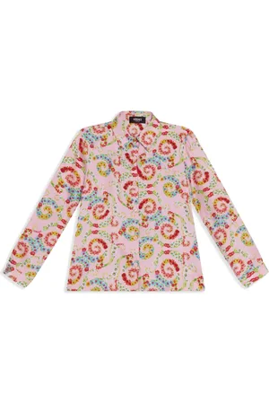 VERSACE Blomstret skjorte