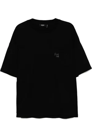 FIVE CM T-shirt med logobroderi