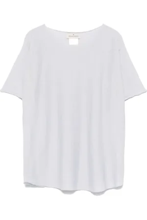 BRUNO MANETTI T-shirt med rå kant