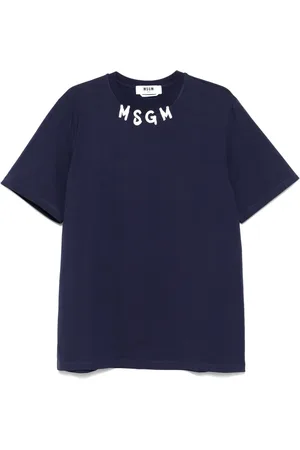 Msgm T-shirt med logotryk