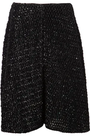 NOIR KEI NINOMIYA Textured skirt