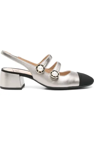 ROBERTO FESTA 40 mm Tiglio slingback-pumps