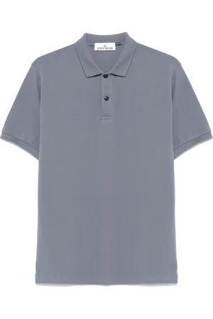 Stone Island Polo med kompasmotiv