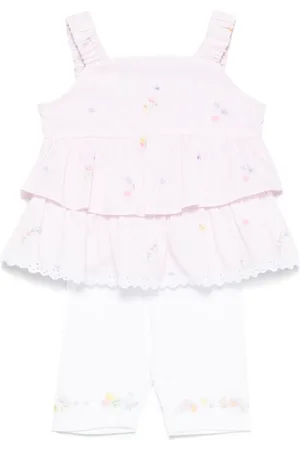 Lapin House Shortssæt med blomstertryk
