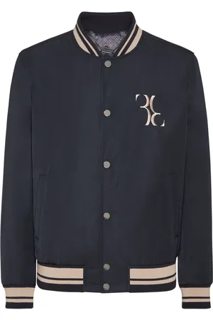 BILLIONAIRE Bomberjakke med logobroderi