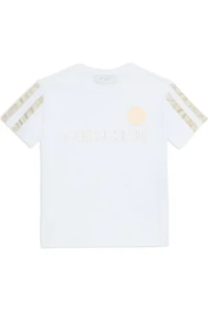 Roberto Cavalli T-shirt med broderet logo
